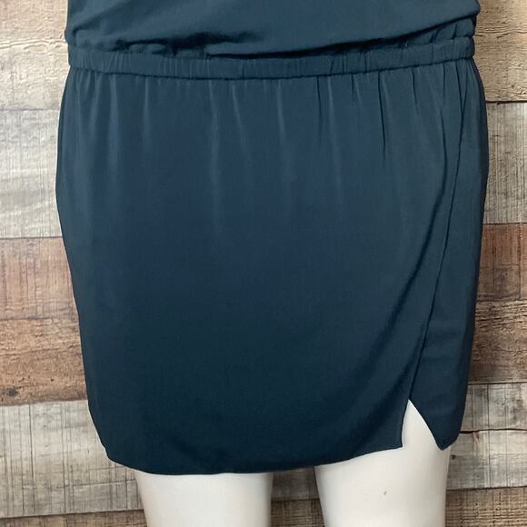 Elizabeth and James Talisa Dress Green Sleeveless Draped Open Back Size Small - Picture 4 of 14